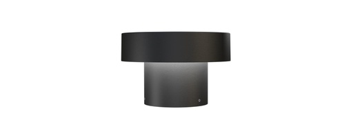 [18.AA75.0010.09] Llao R Mini Baliza Led 13W 3000K CRI90 IP65 H.90cm Gris Grafito 