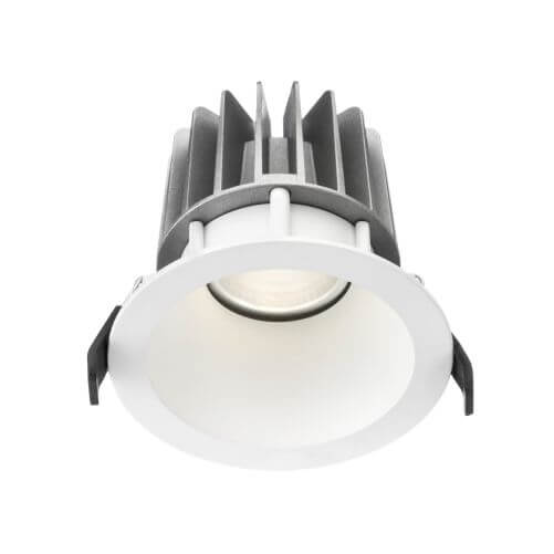 [06.60.0040.03] Tirsio R Embutido Led 15W 3000K 50º IP44 Dim TRIAC Blanco Texturado
