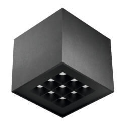 [12.AA48.1022.09] Gogo C Plafon Exterior Led 23W 3000K 60º IP66 Dim TRIAC Gris Grafito
