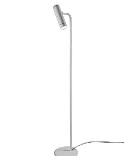 [CV10-02] Cavia Lampara De Pie Pantalla Aluminio h150Cm Blanco Semimate