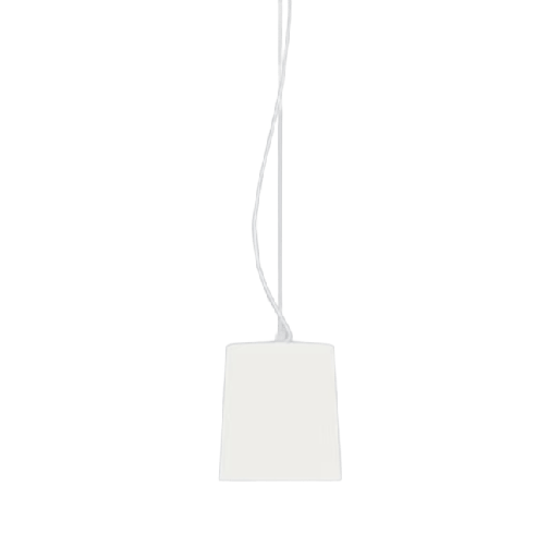 [HH10-02] Hi Hat Colgante Pantalla Chica Traslucida Di.20Xh.22Cm E27 36W Blanco Opalino